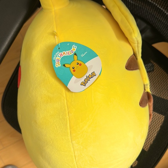 (NWT) Pikachu Squishmallow (14in) - Picture 3 of 4